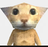 low poly kitten